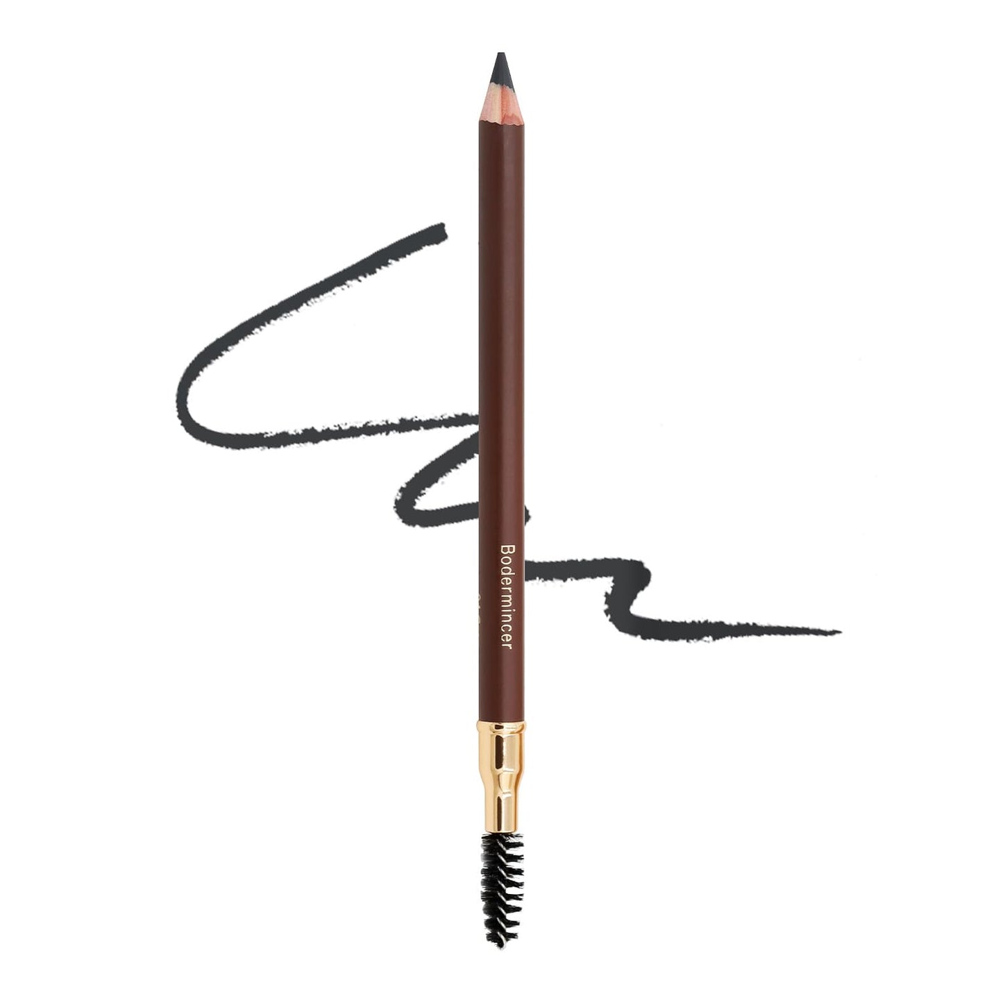 Bodermincer Eyebrow Pencil Longlasting Waterproof Durable Automaric Liner Eyebrow 5 Colors to Choose (5pcs, 4# Grey)