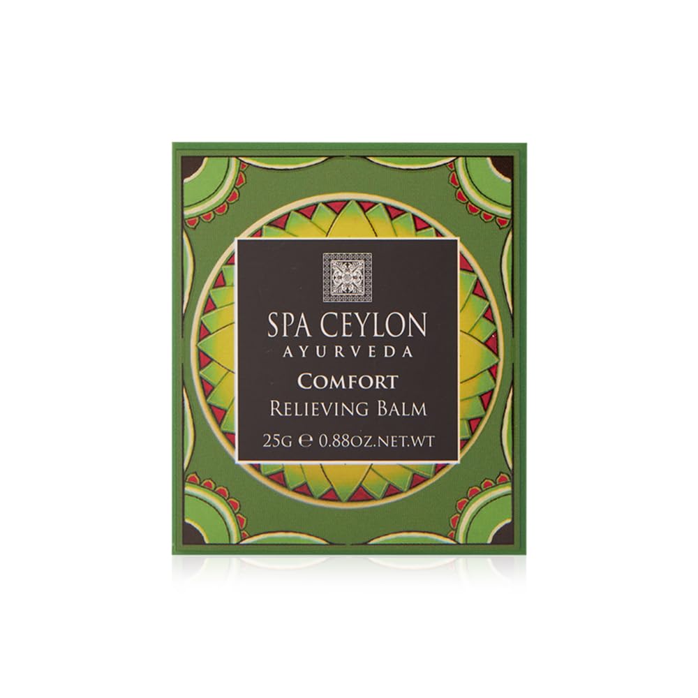 SPA CEYLON Comfort Relieving Balm, 100% Natural Herbal Balm for Everyday Comfort, Fast-Acting Formula for All Skin Types 25g