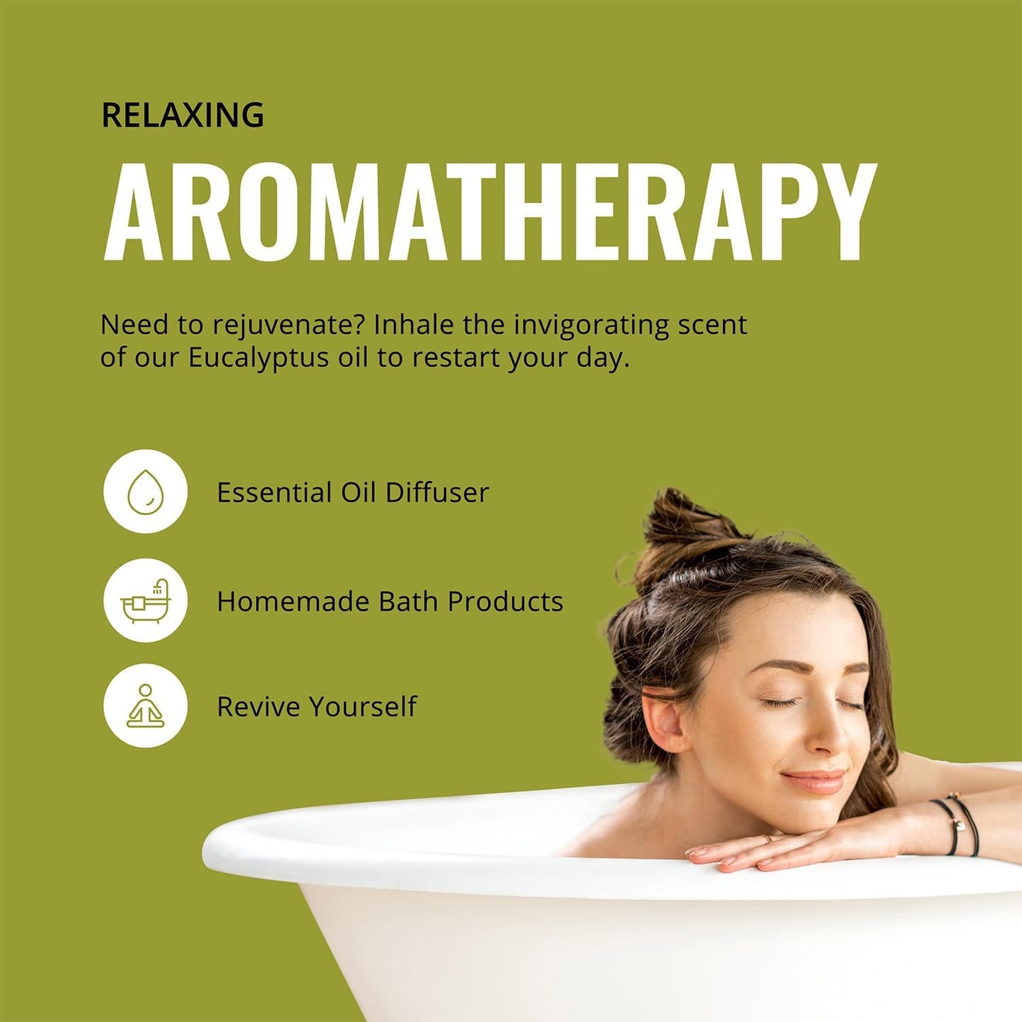 Eucalyptus Essential Oil 16 oz (473 ml) for Diffusers, Home Care, Candles, Aromatherapy, Candle Making