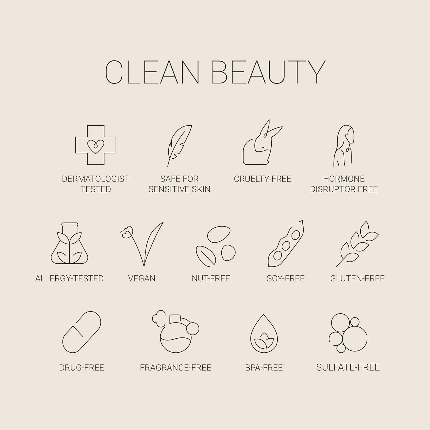 Long-Lasting Lightweight Foundation & Brush Duo | Cruelty-Free, Fragrance-Free, Buildable, Transfer-Proof Makeup (Mocha)