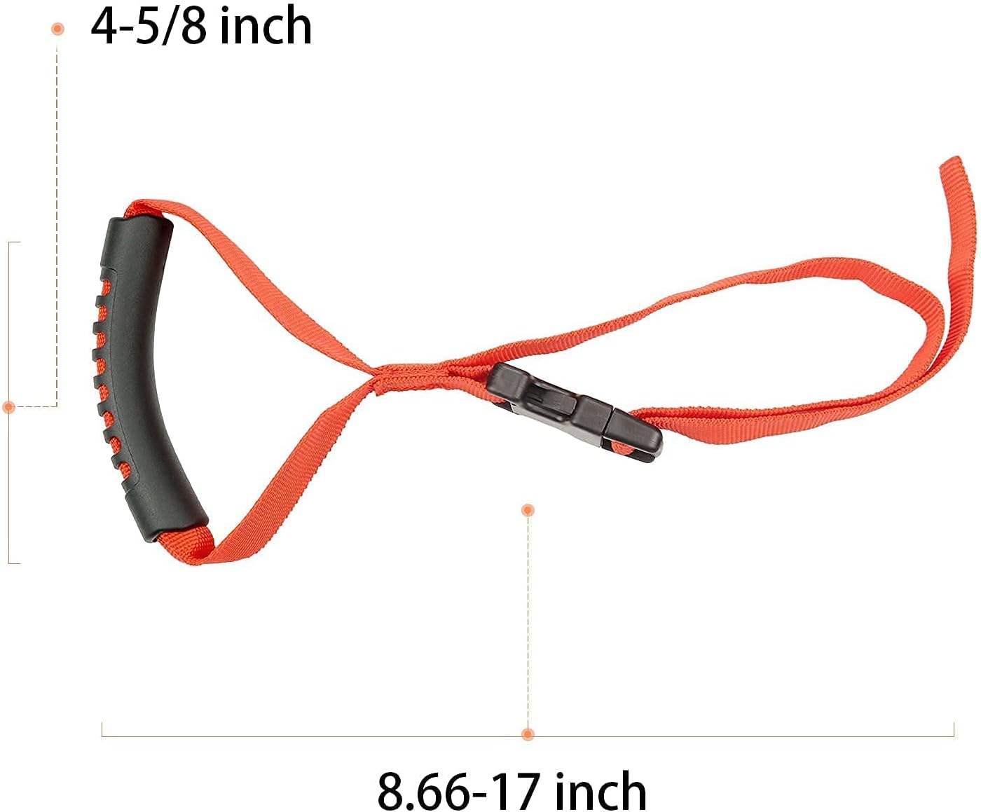 Bentolin Hand Handle Adjustable Standing Safety Handle Suitable for Elderly and Assistance- Disability Help (Red)