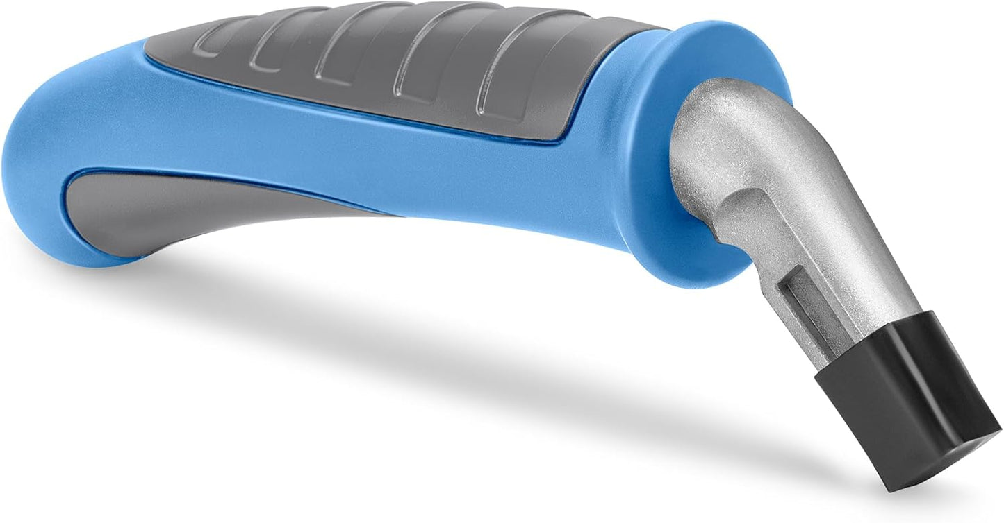 Car Door Handle for Elderly Car Handle Assist Support, Portable Auto Grab Handles for Handicap Seniors, Light Blue and Grey