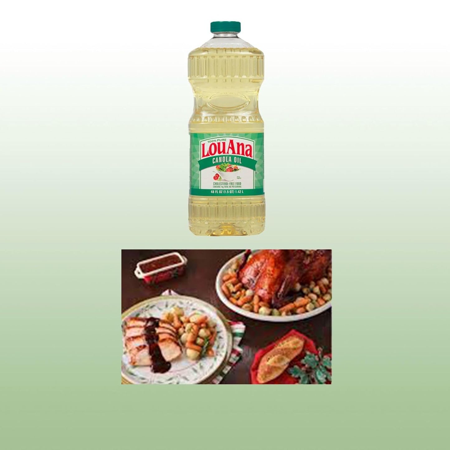 Canola Oil 48 fl oz Plastic Bottles 4 Pack
