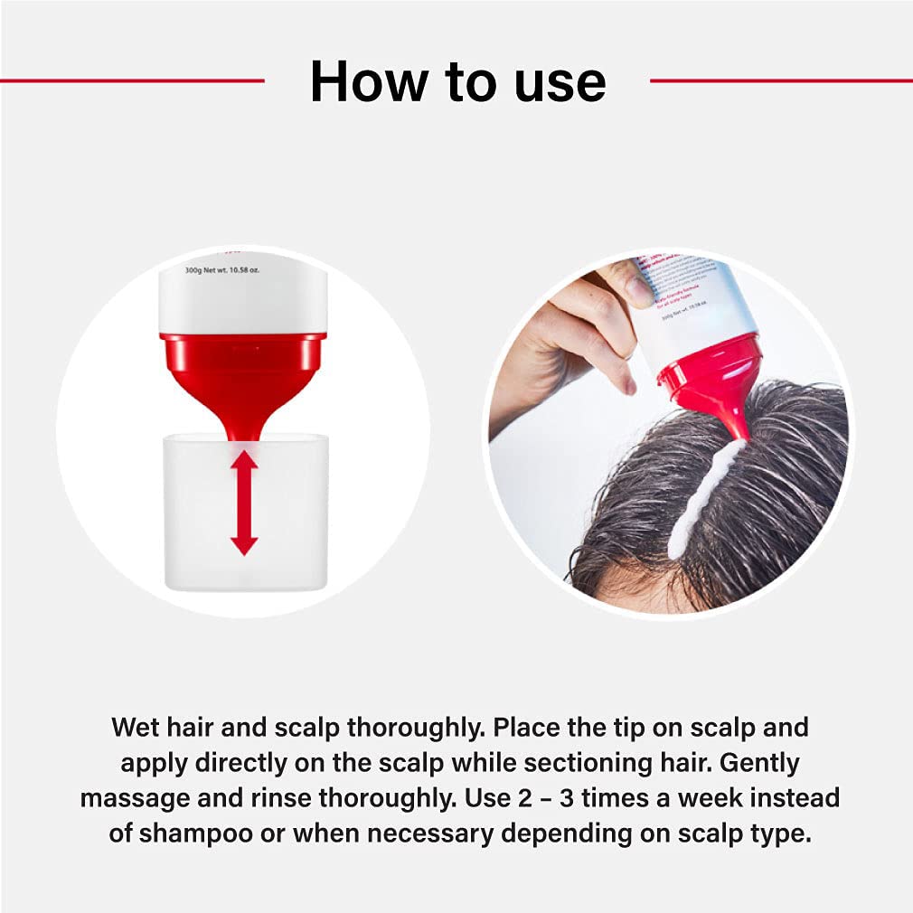 Dr.FORHAIR Folligen Sea Salt Scaler | Korean Hair Care | Scalp Exfoliator & Scalp Scrub | Eliminates Sebum, Impurities, Odor | Nourish and Freshen, 10.58 fl oz