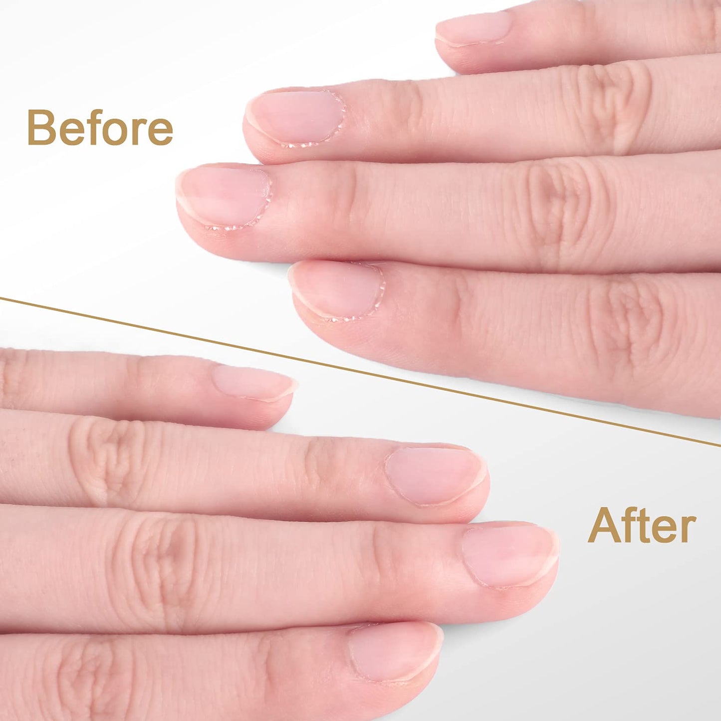 Easkep Cuticle Trimmer and Pusher, Professional Stainless Steel Cuticle Cutter, Black