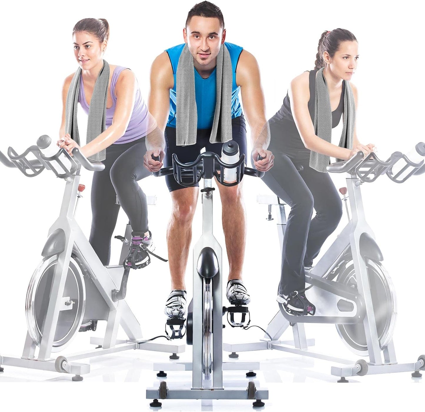 Hosuly 30 Pack Cooling Towels, 40"x12" Ice Breathable Soft Chilly Sweat Rag Microfiber Workout Rags for Gym Cooling Towels for Neck and Face for Yoga Golf Sport Running