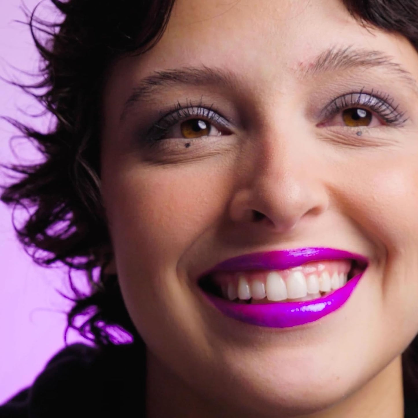 UNICORN SNOT Liquid Metal Lip Paint | Intense Pigment, Non-drying, Metallic Lip Color for Halloween Costume & Anime Cosplay | Gluten Free, Vegan & Cruelty-free Lip Makeup - BOOM (Atomic Purple)