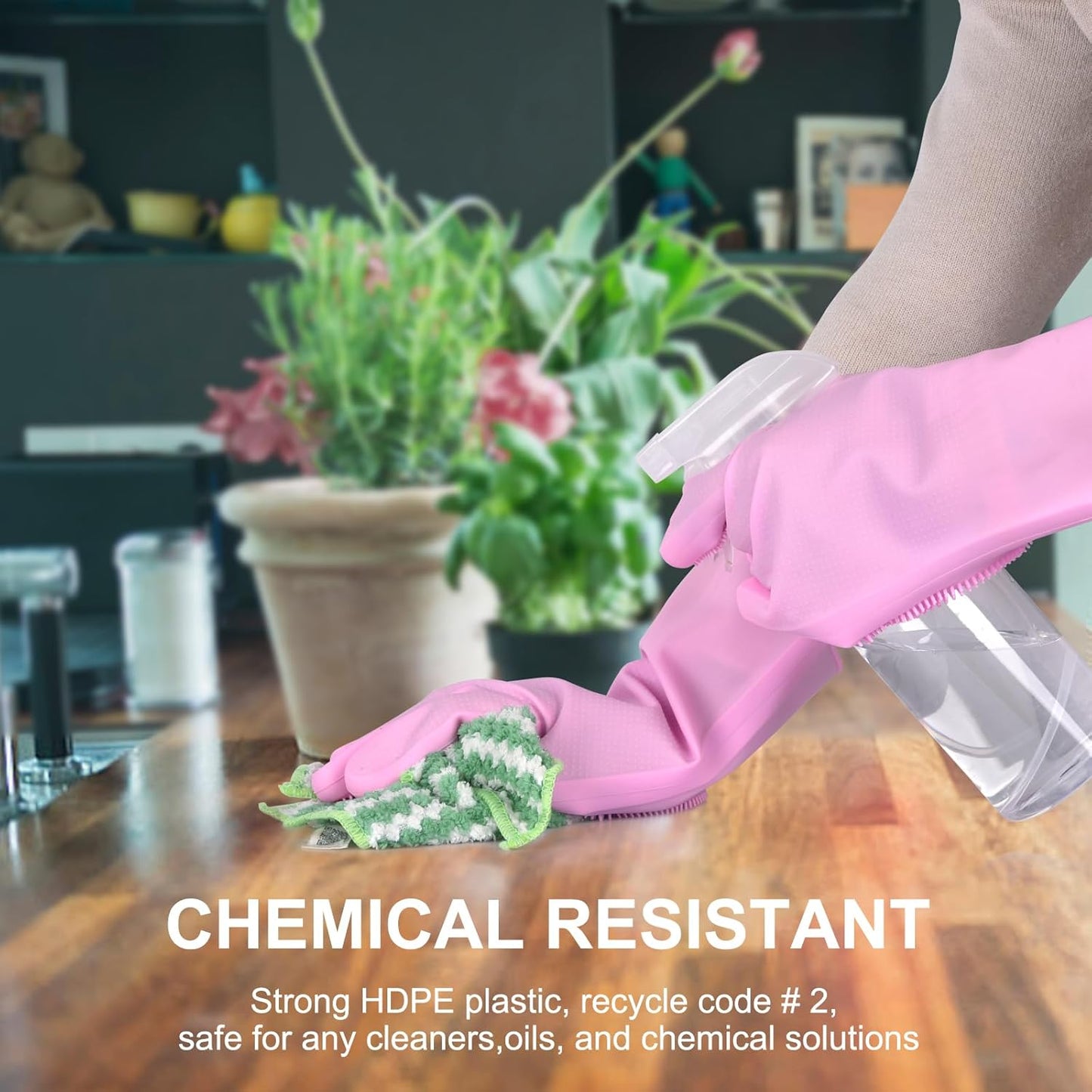 Plastic Spray Bottles - Empty Spray Bottles for Cleaning,16.9oz/2Pack,Mist/Stream Spray Bottle for Plants, Pet, Hair - (Clear, 16.9oz)