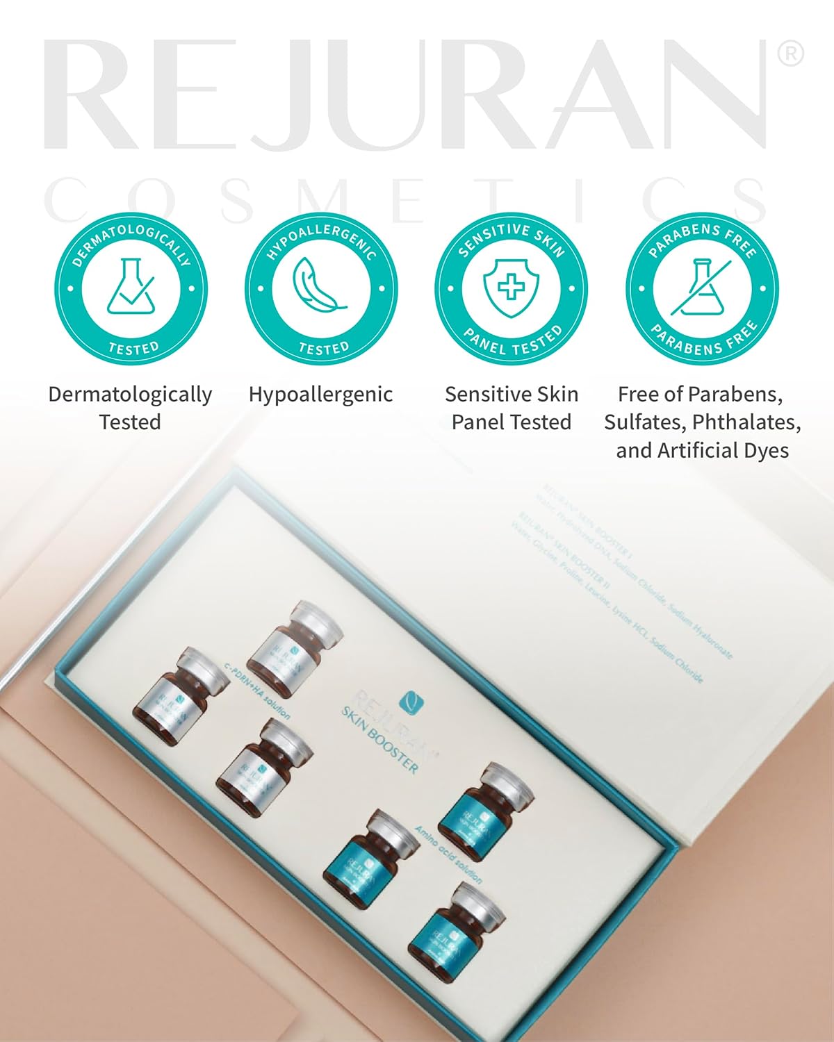 REJURAN® Advanced Calming & Soothing Cleanser, c-PDRN® - Gentle Gel Face Wash Suitable for Sensitive Skin, Effectively Retains Moisture (5.29 oz)