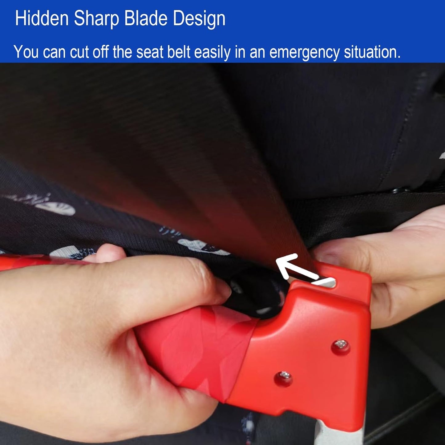 Car Door Handle for Elderly, 3-in-1 Multifunctional Handle Assist, Ultra Grip Mobility Handle for Car, Vehicle Support Handle Assist Bar, Max Load 500 Lbs, Anti-Slip Design, Orange/1 Pack