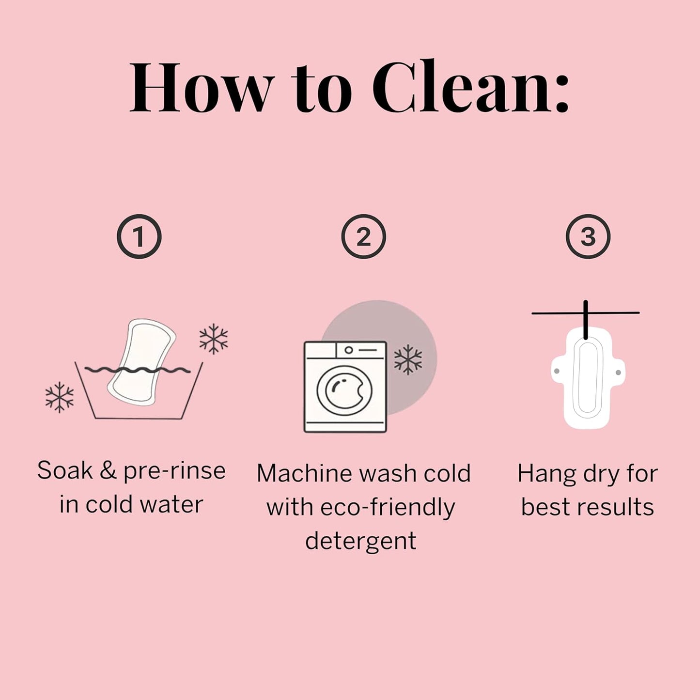 Pixie Cotton Cloth Pads - 100% Organic Reusable Cotton -Ranked 1 for Softest Menstrual Sanitary Napkins - Machine Washable & Includes Free Wet Bag - Menstrual Liner (Mini)