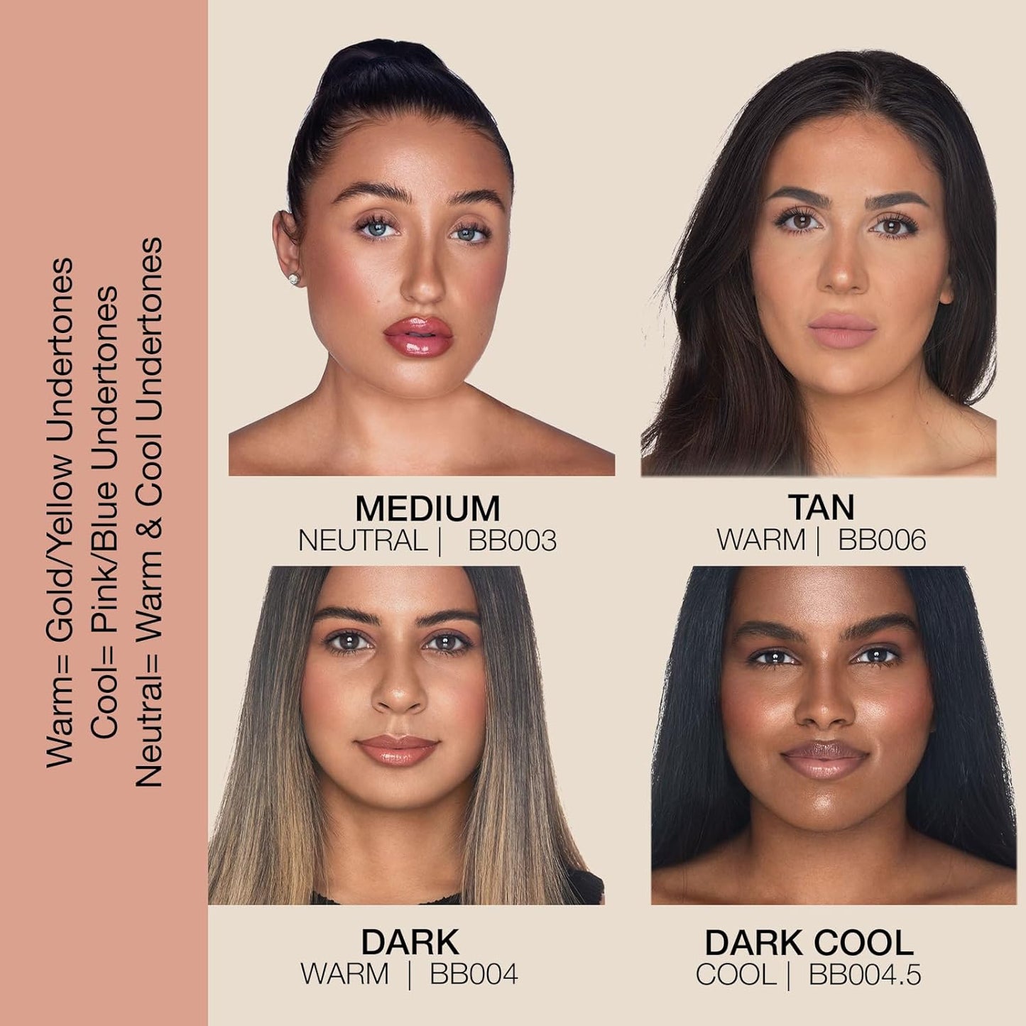 Bellapierre BB Cream SPF 20 – Mineral Sunscreen & Liquid Foundation, Lightweight Face Moisturizer with Buildable Coverage, Matte Finish, Non-Toxic, Paraben-Free, Cruelty-Free – 1.7 oz - Fair Cool