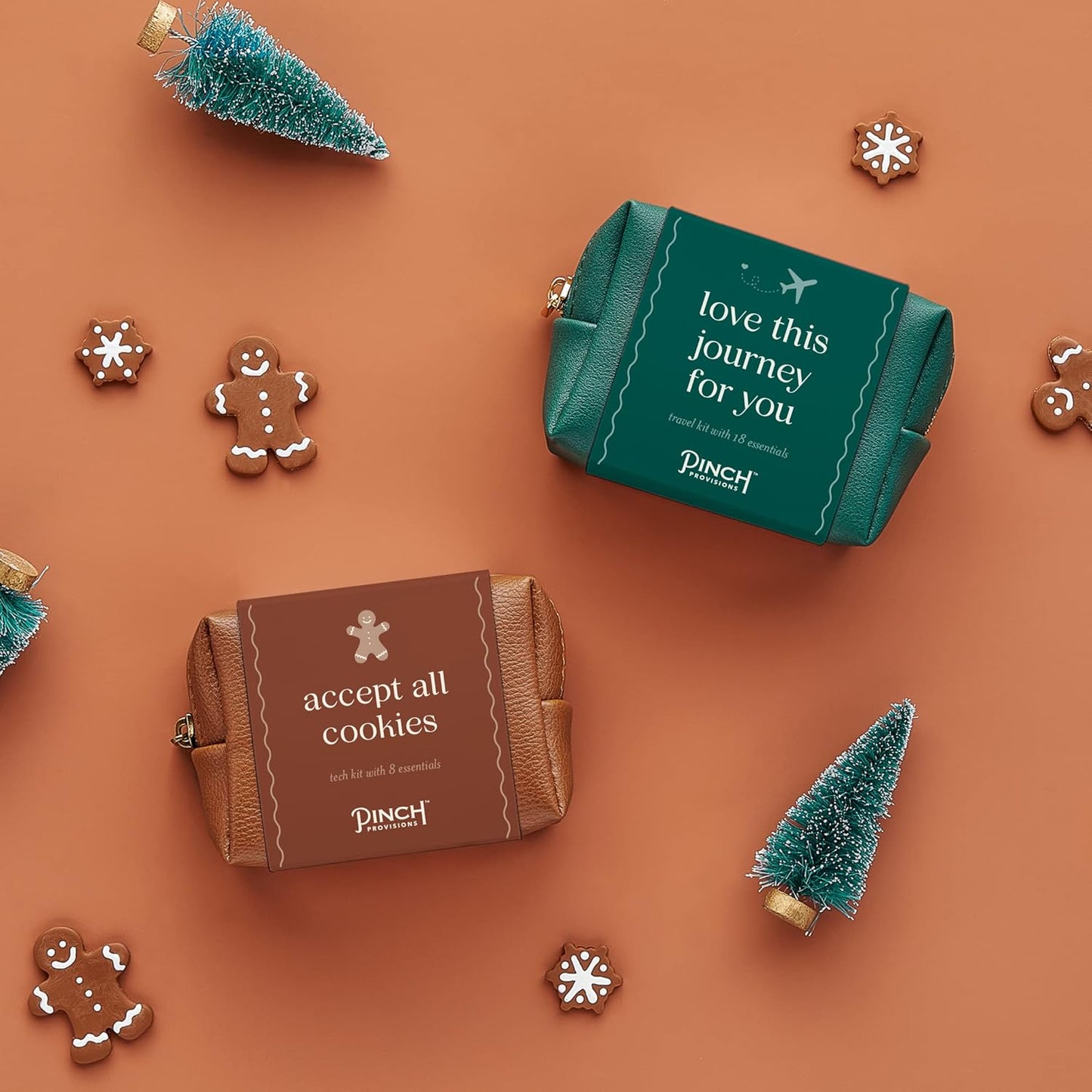 Pinch Provisions Travel Kit, includes 18 Must-Have Emergency Essential Items for Travelling, Ideal Road Trip or Airport Gift for Friends, Family & Peers, Portable Pouch