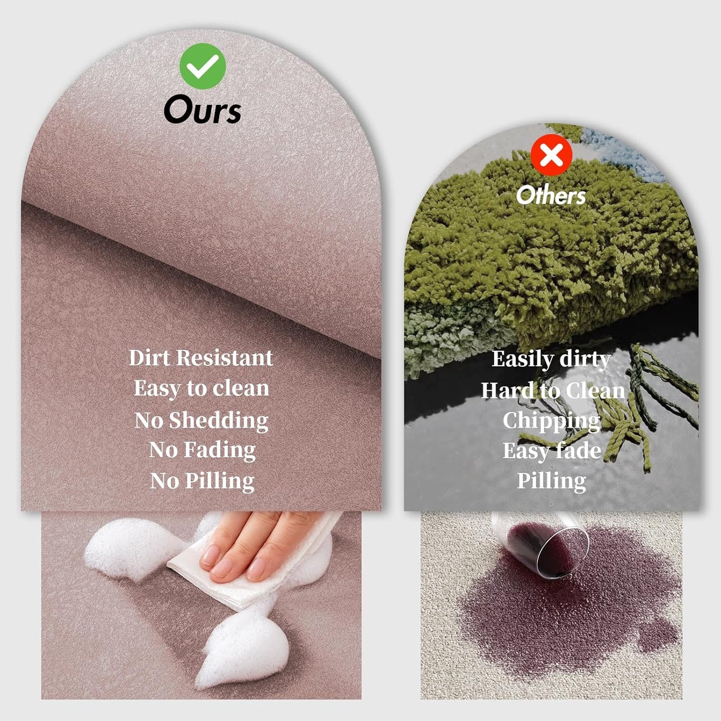 Blush Pink Diatomaceous Earth Bath Mat 15.7"x47.2" Extra Long Bathroom Mat Large Fast Dry Super Absorbent Non-Slip Rubber Backed Shower Mat Bath Rugs Mats for Bathroom Floor, Tub, Shower, Sink