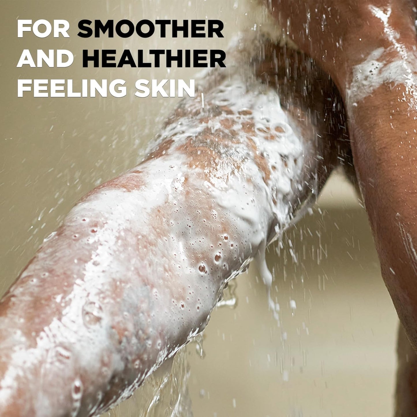 DOVE MEN + CARE Body and Face Scrub Charcoal + Clay Body Wash for Men with 24-Hour Nourishing Micromoisture Technology 30 oz