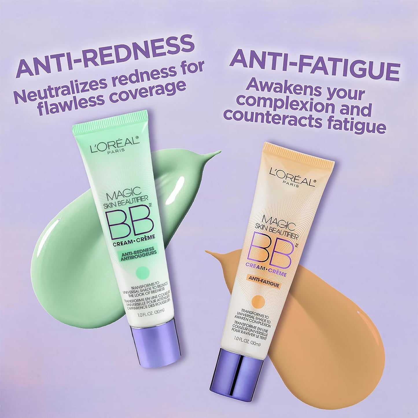 L'Oréal Paris Makeup Magic Skin Beautifier BB Cream Tinted Moisturizer, Anti-Fatigue, 1 fl oz, 1 Count