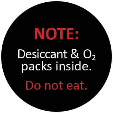 Survival Grocery® Organic Macadamia Nuts – Keto-Friendly Healthy Fats & Plant Protein, Oxygen- & Light-Barrier Packaging + O₂ & Moisture Packs, (Single or Multi-Pack Savings) (72 oz./3 Bags)