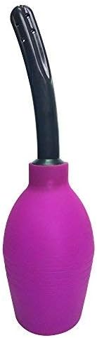 Abyclean Anal Douche Enema Bulb Vaginal Douche Enema Cleaner for Women¡¯s or Man¡¯s Health (310ml Purple)