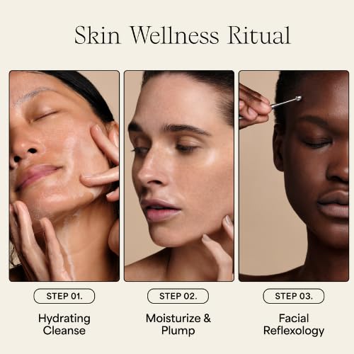 WILDLING Reflexology Spoon | Multi-Purpose Reflexology Facial Spoon | Functional Skincare Scoop + Reflexology Tip to Firm Skin, Release Tension + Balance Energy Flow I 100% Stainless Steel