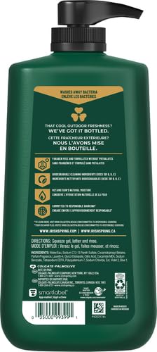 Irish Spring Moisture Blast Body Wash, 30 Oz Pump (Pack of 2)