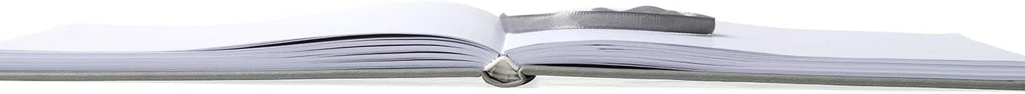 WORLD TRAVELER Eccolo Dayna Lee Collection Grey “Love, Your Notebook” 8x10 Inspiring Hardcover Journal/Notebook, 256 Acid-Free Lined Pages