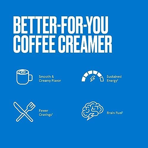 Bulletproof French Vanilla Creamer, 29.6 Ounces, Keto Coffee Creamer with MCT Oil and Grass-Fed Butter, Value Offering, Packaging May Vary…