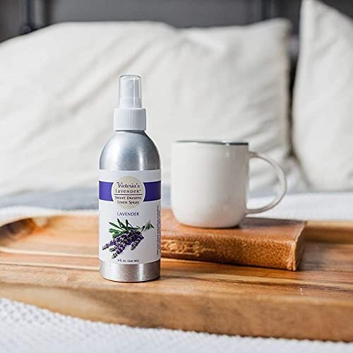 Victoria's Lavender Pillow and Linen Spray — Lavender Essential Oil - Lavender Spray, Mist Handmade in Oregon, Made in USA, Pack of 2, 16 oz Total 8 fl Oz