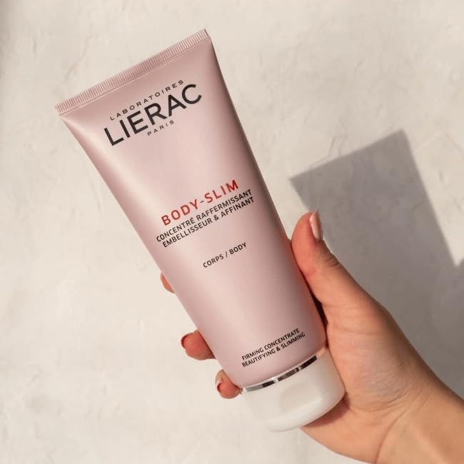 Lierac Body-Slim Firming Concentrate Body Lotion - Beautifying & Slimming Skin, Tightening Lotion with Caffeine-Ginger Complex, WTB System, Peptide for Smoother and Toned Skin - 200ml