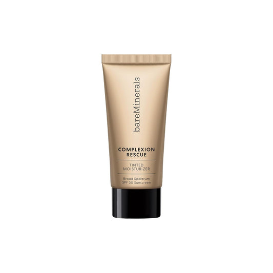 bareMinerals Complexion Rescue Tinted Moisturizer for Face with SPF 30 + Hyaluronic Acid, Hydrating Tinted Mineral Sunscreen for Face, Skin Tint, Vegan, Travel Size