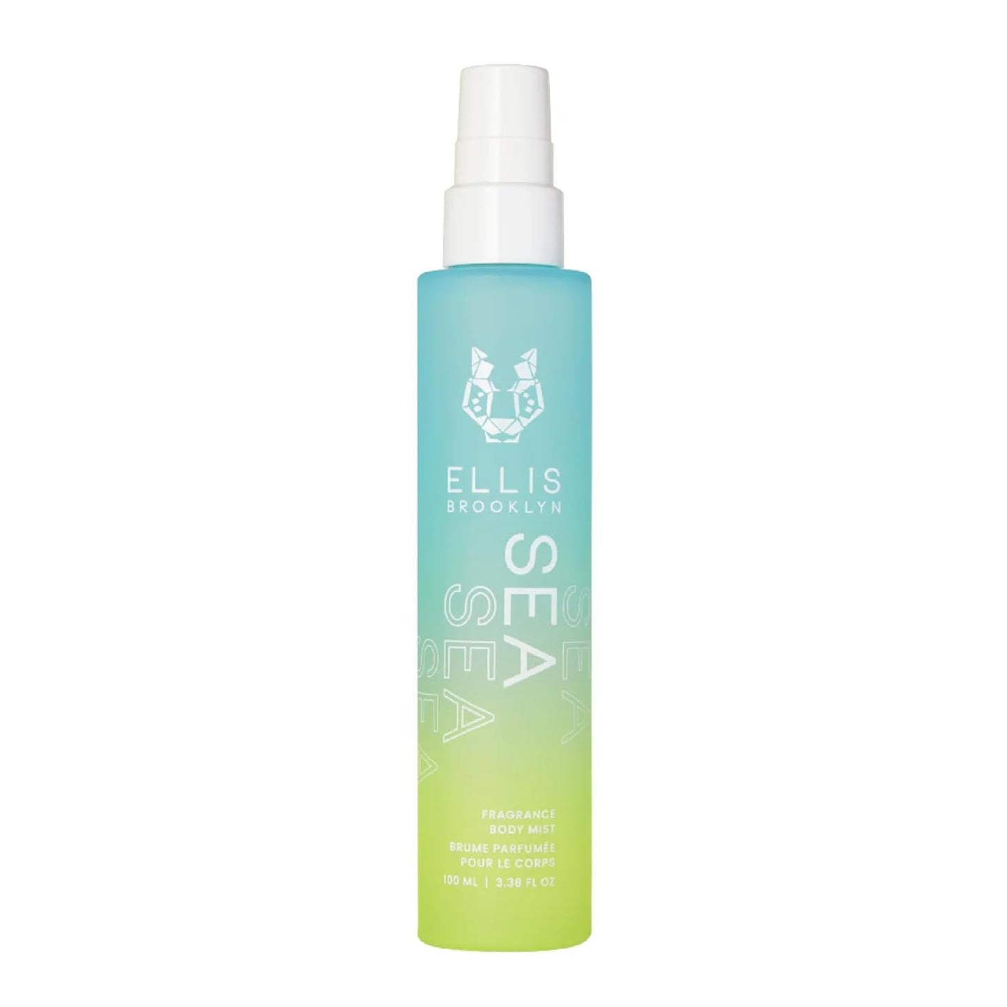 Ellis Brooklyn Body Mist - Sea - Hair Perfume & Body Spray - Jasmine, Mandarin & Sandalwood Fragrance, Long Lasting Perfume - Clean, Vegan, Paraben-Free, Cruelty-Free (3.38 fl oz)