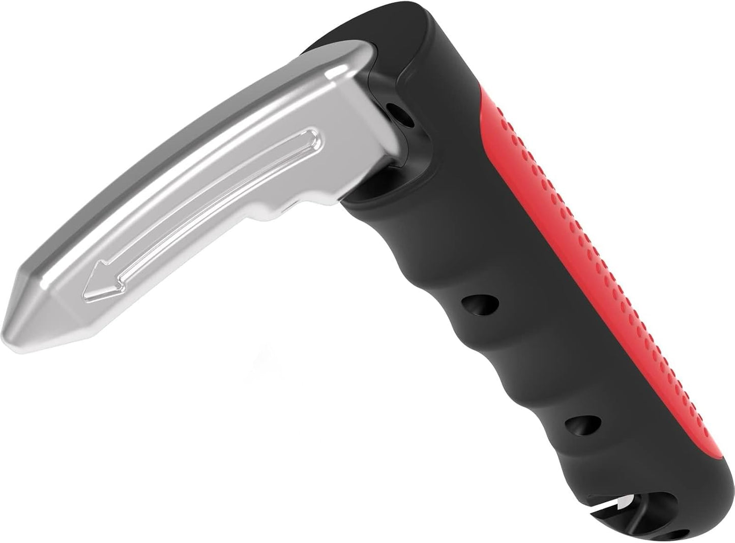 Multifunction Car Handle Assist for Elderly and Handicapped, 3 in 1 Automotive Door Assist Handle, Seatbelt Cutter, Window Breaker, Car Door Handle for Seniors,Red, (CHS)