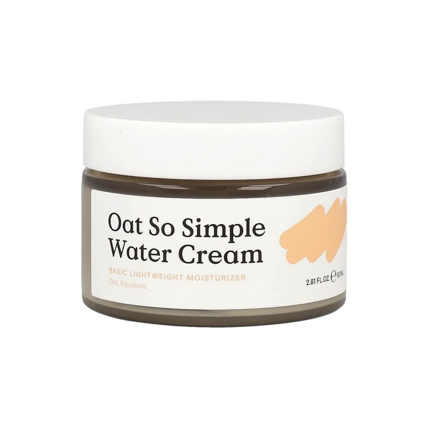 KraveBeauty Oat So Simple Water Cream, Enriched With Oat & Squalane To Soothe & Lock In Moisture, Everyday Moisturizer, For All Skin Types, Vegan & Cruelty Free, 2.7 fl oz