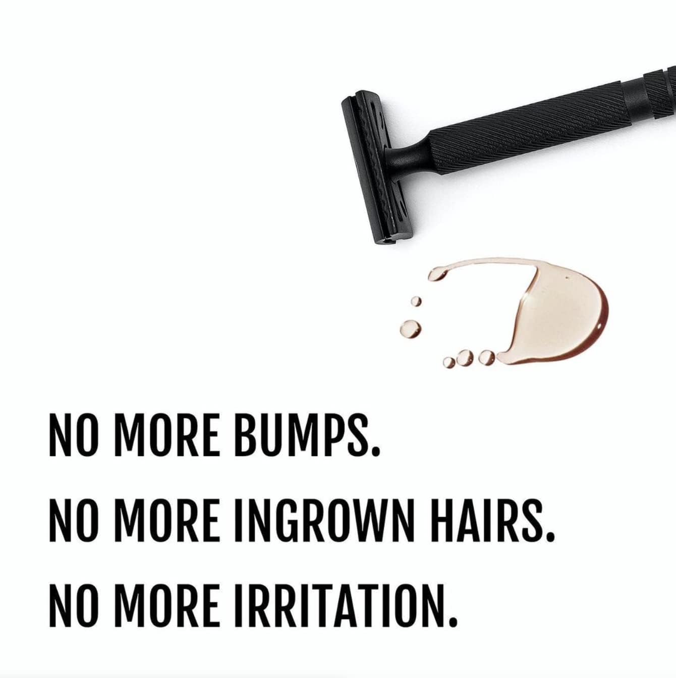 ALL-NATURAL Shaving Oil - No Razor Burn or Bumps | Hydrating | Beard & Bikini Lines | Silky Smooth Skin | Non-Toxic, Made in USA | Ditch Shaving Cream & Skip Lotion | Best shave ever