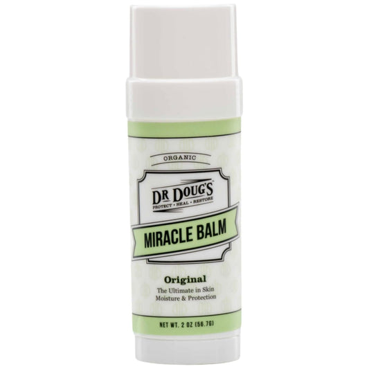 Dr. Doug's Original Miracle Balm – | Organic, Handmade Balm for Dry, Itchy Skin | Cruelty-Free &
