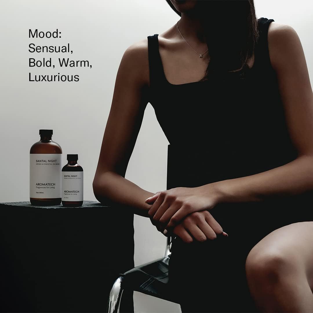 AromaTech Santal Night for Aroma Oil Scent Diffusers - 120 Milliliter