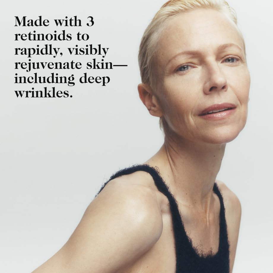 goop Beauty 3x Retinol Regenerative Serum | Face Serum to Reduce the Look of Deep Wrinkles, Pores, & Texture | Retinoids, Ceramides, & Niacinamide | 1 fl oz