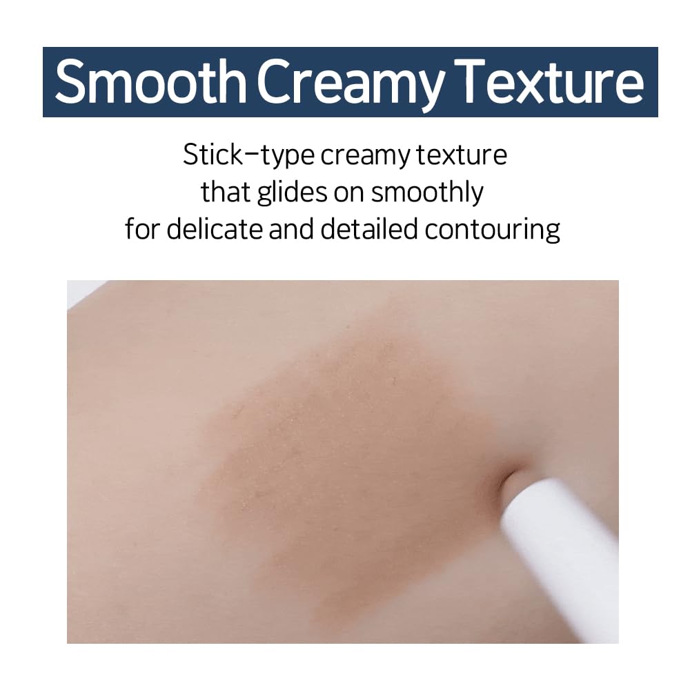 ETUDE Reborn Maker Contour Stick #Warm Shading | Naturally Sculpt & Define | Creamy Formula for Seamless Blending | Multi-purpose Contour Stick | Korean Makeup, Kbeauty, Perfect for Gift