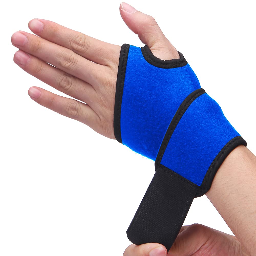 Wrist Brace for Carpal Tunnel, Breathable and Adjustable Wrist Support Brace for Arthritis and Tendinitis, Wrist Compression Wrap for Pain Relief, One Size Fits Left or Right Hand – Single