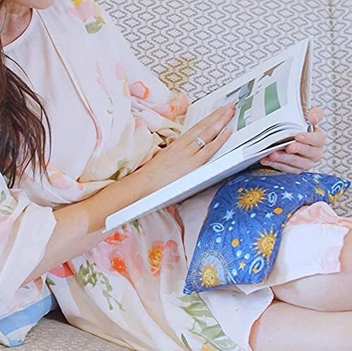 Nature's Approach Basic Herb Pack Rice Heating Pad Microwavable Reusable Heat Pack with Herbal Aromatherapy Fill, Freezer and Microwave Safe for Hot and Cold Therapy, Angel