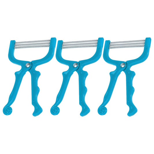 3Pcs Facial Hair Remover Spring Eyebrow Face Epilator Coil Portable Hair Remover Manual Face Hair Removers Threaders Spring Threading Tool for Women Lady