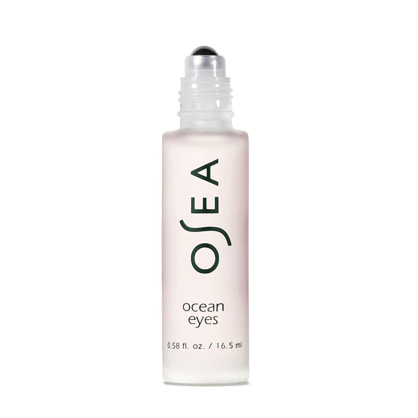 OSEA Ocean Eyes Age-Defying Eye Serum - For Dark Circles, Puffiness - Cooling Roller Ball Applicator - Hyaluronic Acid, Peptides - Clean Skincare - Vegan & Cruelty-Free Anti-Aging Under Eye Treatment