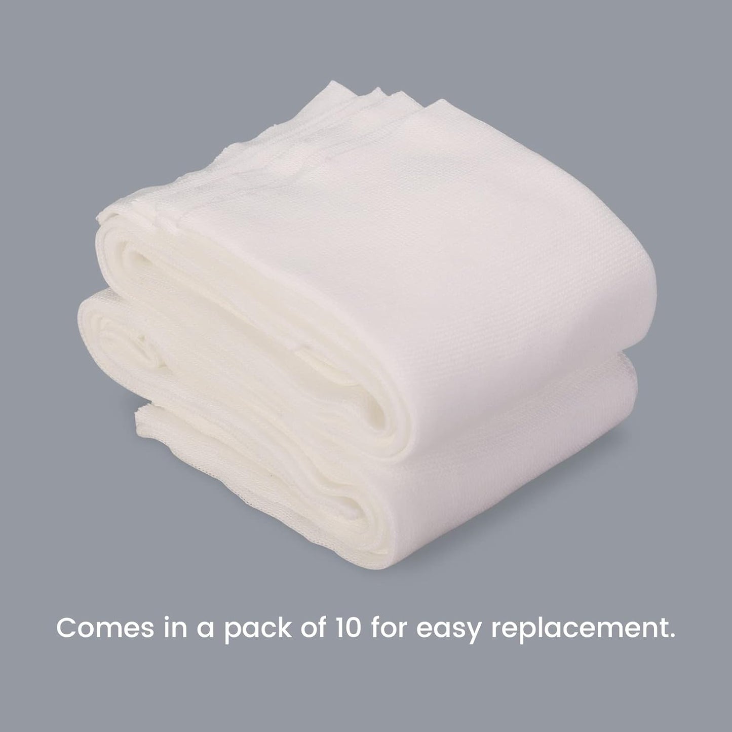 Hand Socks for Splint (Pack of 10), Stockinette Tubing, Thin Breathable Surgical Sleeves for Arm, Wrist and Thumb Sleeve Under Brace, Cast Wrap Liner for Men & Women, Fit Left & Right Hands (White, M)