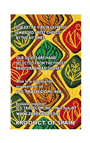 ZOE Extra Virgin Olive Oil 2L (68 fl oz) | Freshly Harvested, First Cold-Pressed | High Polyphenol, Hand-Selected Olives from Spain | Fruity Flavor, Rich Aroma | Ergonomic Bottle