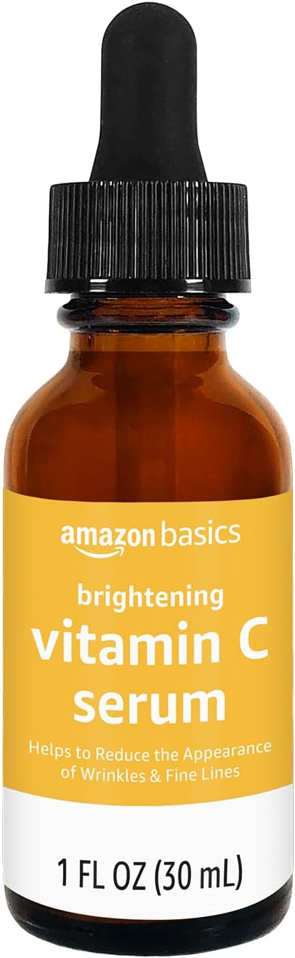 Amazon Basics Brightening Vitamin C Serum, 1 Fluid Ounce, 1-Pack
