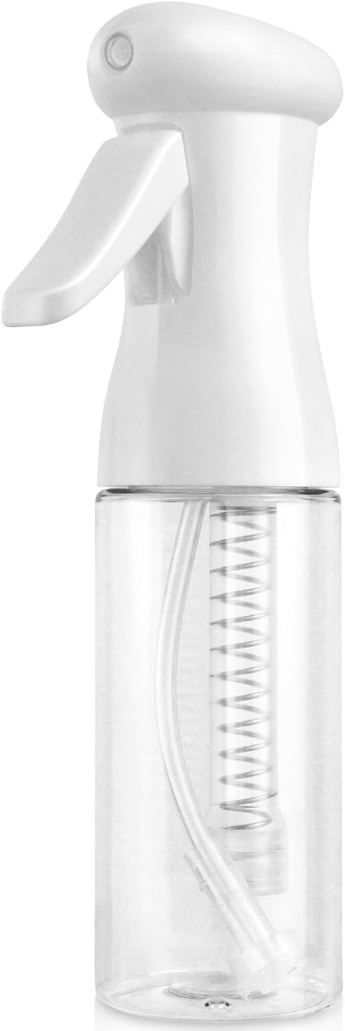 Continuous Travel Spray Bottle,Hair Small Spray Bottl e,Plants Water Spray Mist Bottle,Ultra-Fine Spray Bottle for Hair,Skincare, Plant Care, Pet Grooming, Cleaning(100 ML White)