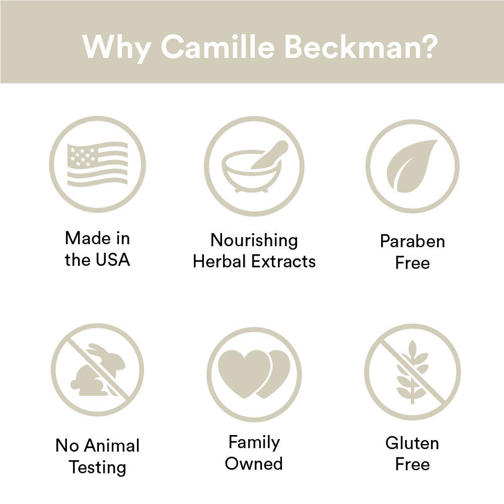 Camille Beckman Hand and Shower Cleansing Gel, French Vanilla, 2 Ounce