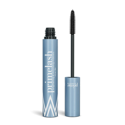 PrimeLash Mascara for Older Women – Volumizing, Incredible Length in 2 Coats – Long-Stay, Zero Clumps, Hypoallergenic (Black)