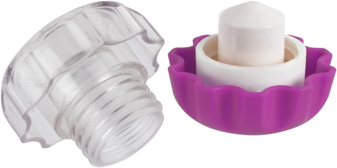 EZY DOSE Crush Pill, Vitamins, Tablets Crusher and Grinder, Effortlessly Crushes Medications into Fine Powder, Features Storage Compartment, Durable, Easy-to-Use Design, Purple, Small, BPA Free