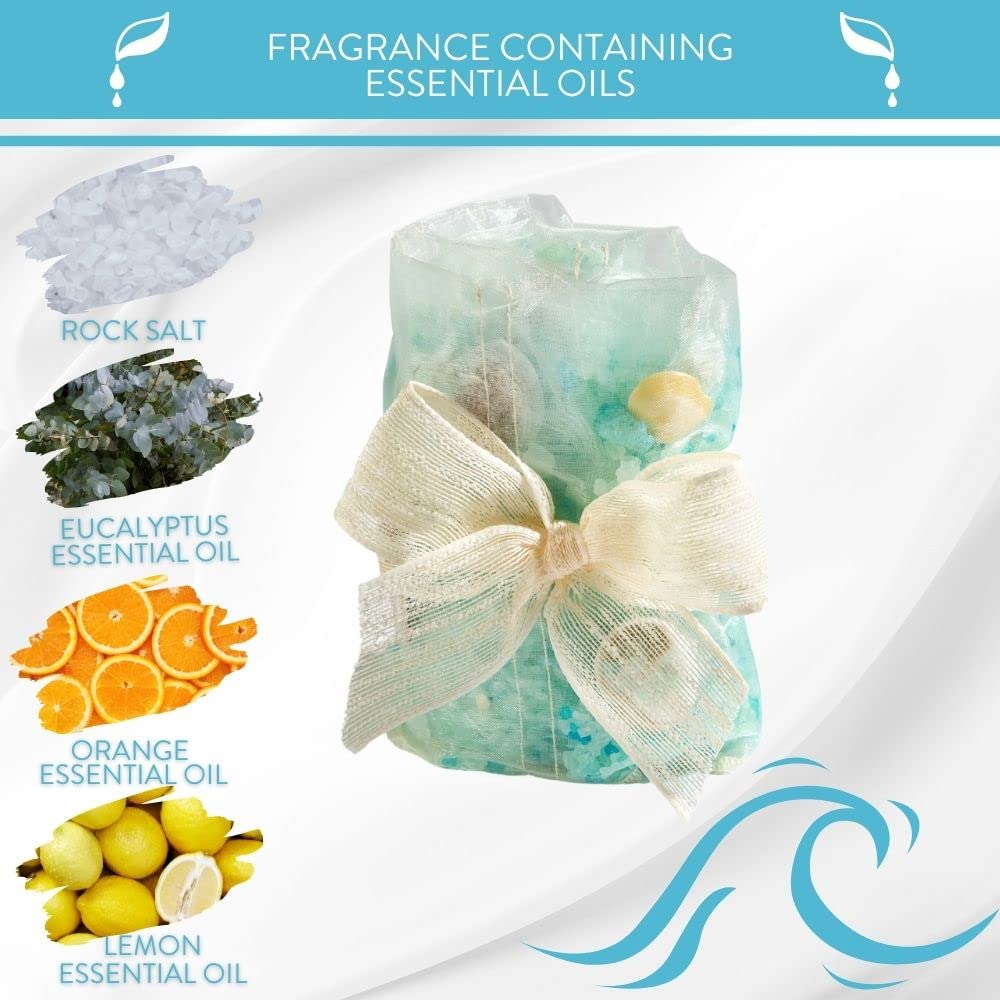 Sonoma Lavender Co, Sachet by The Yard, Fresh Ocean Air Fragrance, Essential Oils, for Home, Bath Room and Closet