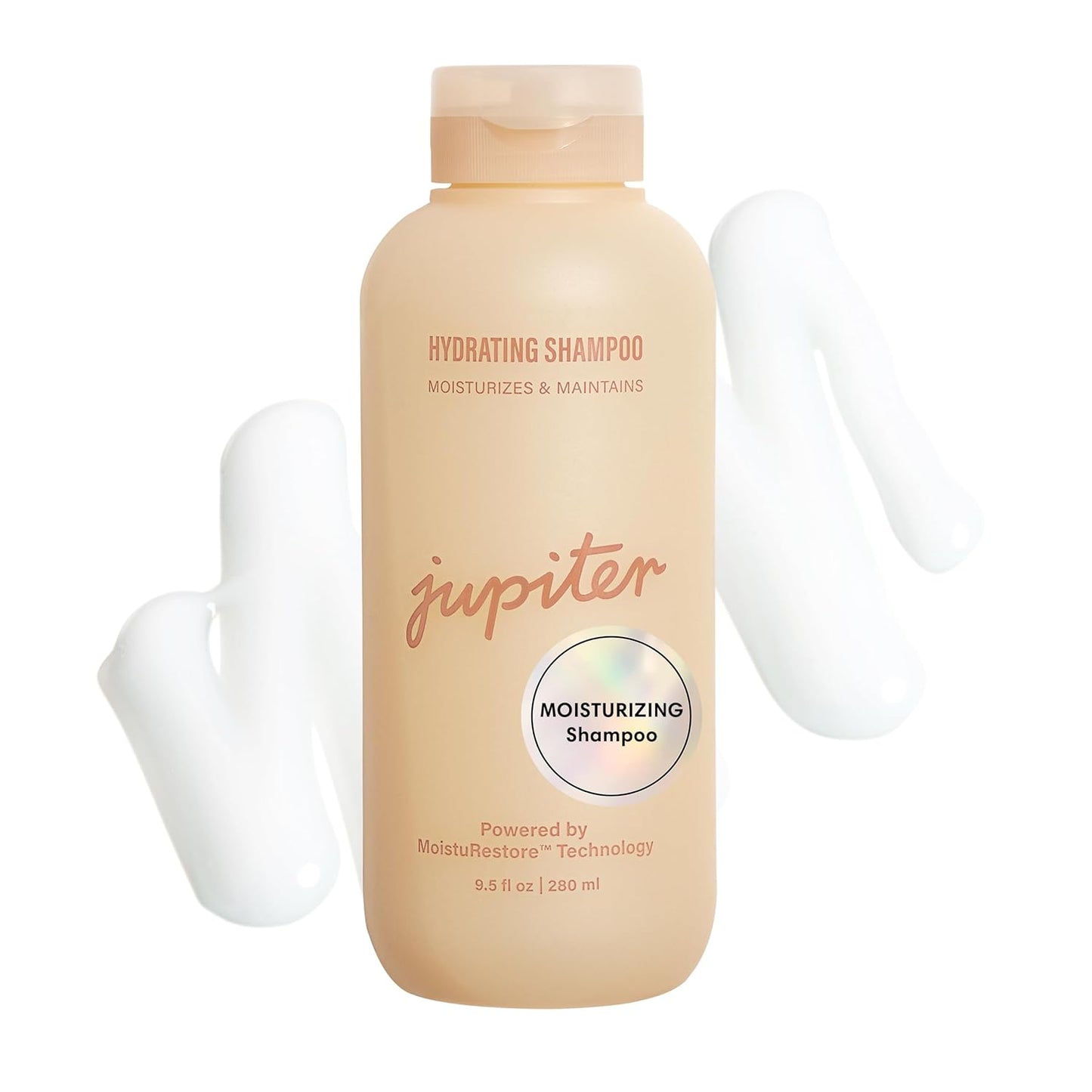 Jupiter Hydrating Shampoo – Moisturizing, Nourishing, and Strengthening Hair Care – Smooths, Revives, Enhances Shine – Color-Safe, Sulfate-Free, Paraben-Free, 9.5 fl. oz.